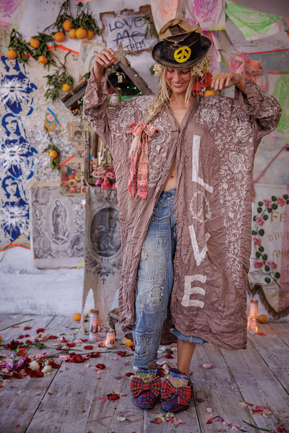 Applique Blessed Kimono - Image 3