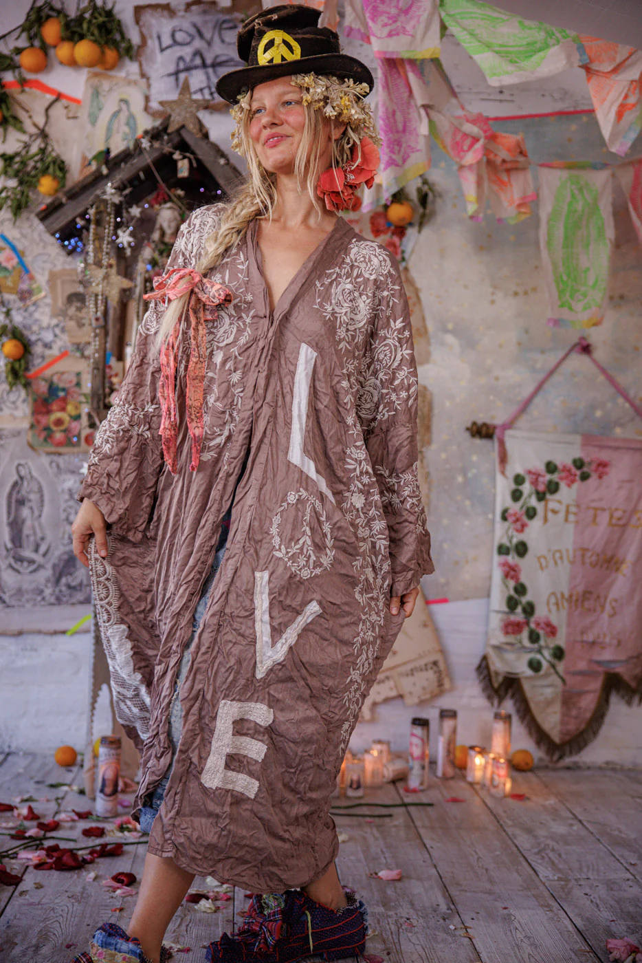 Applique Blessed Kimono - Image 4