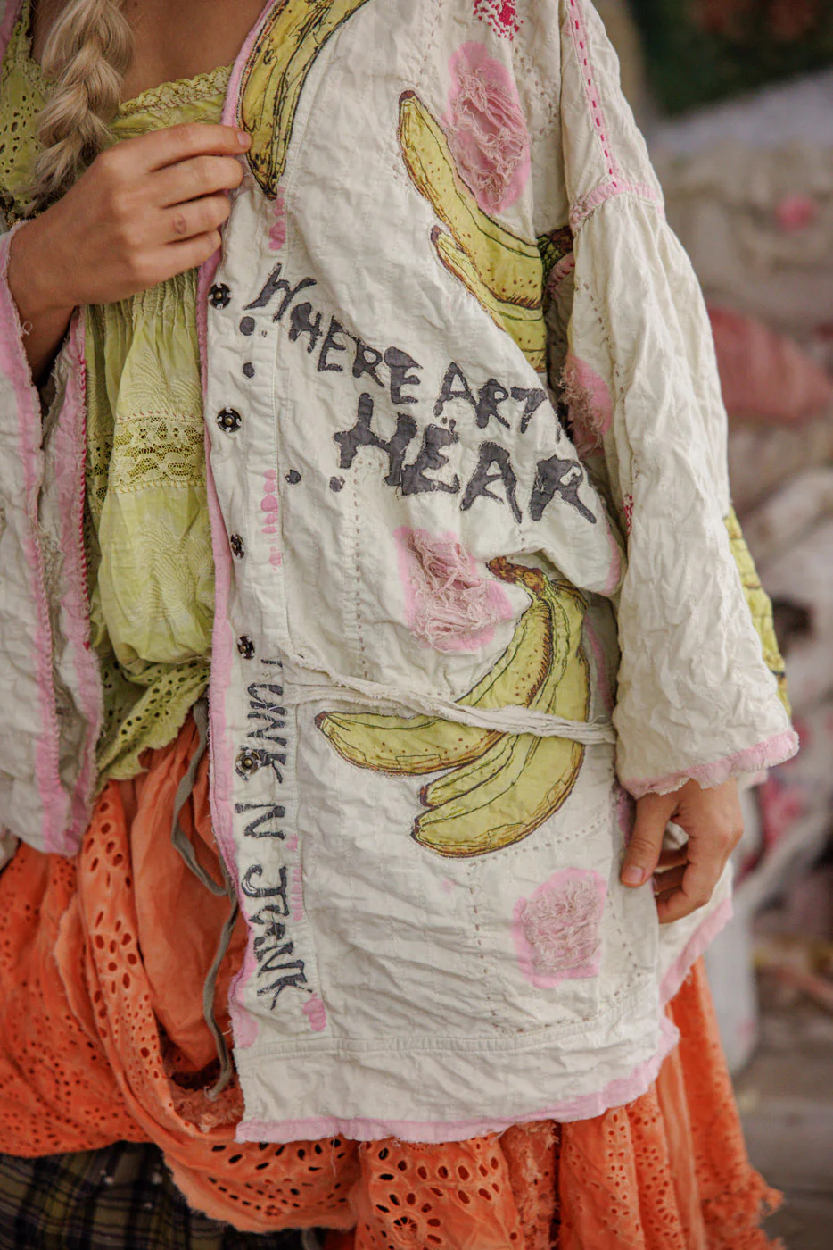 Banana Funk N' Junk Kimono - Image 3