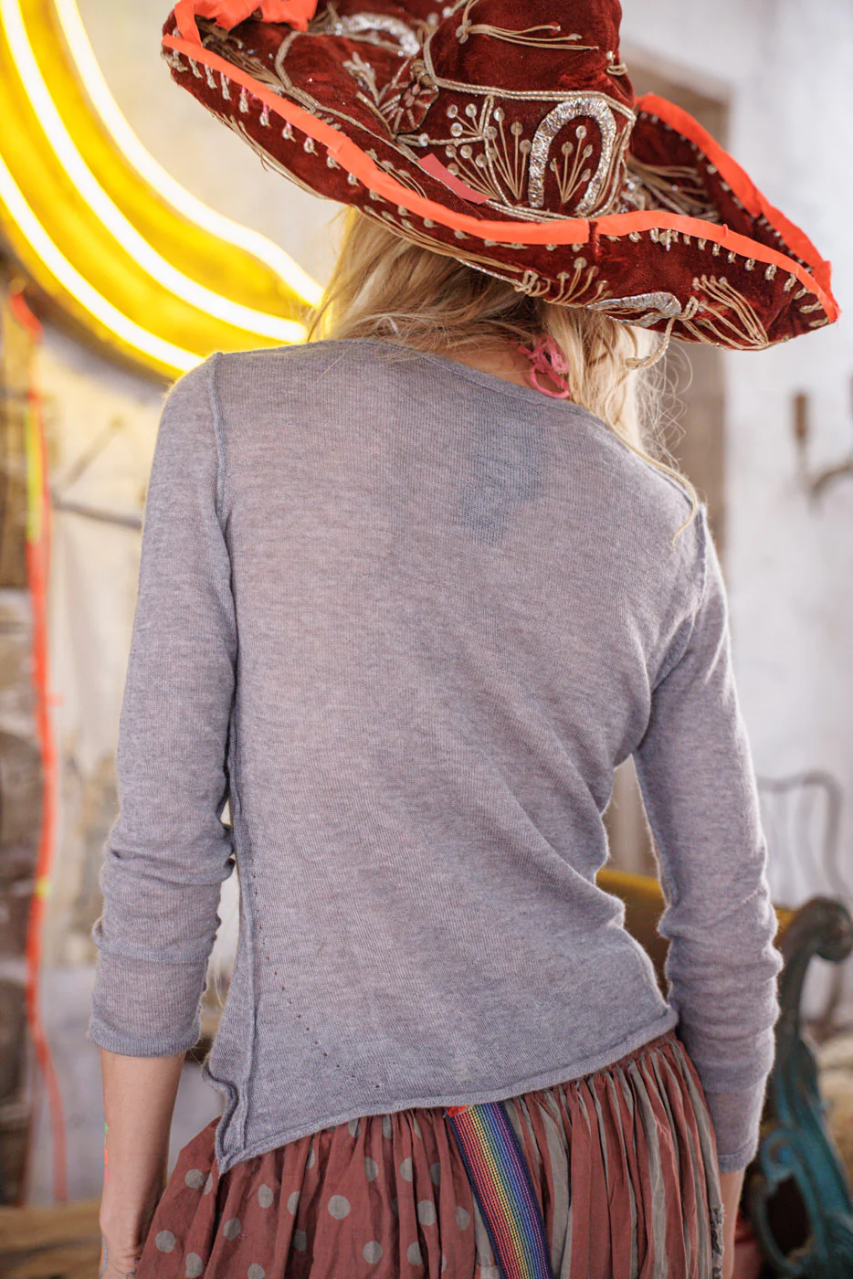 Fitted Cashmere Long Sleeve Layer - Image 10