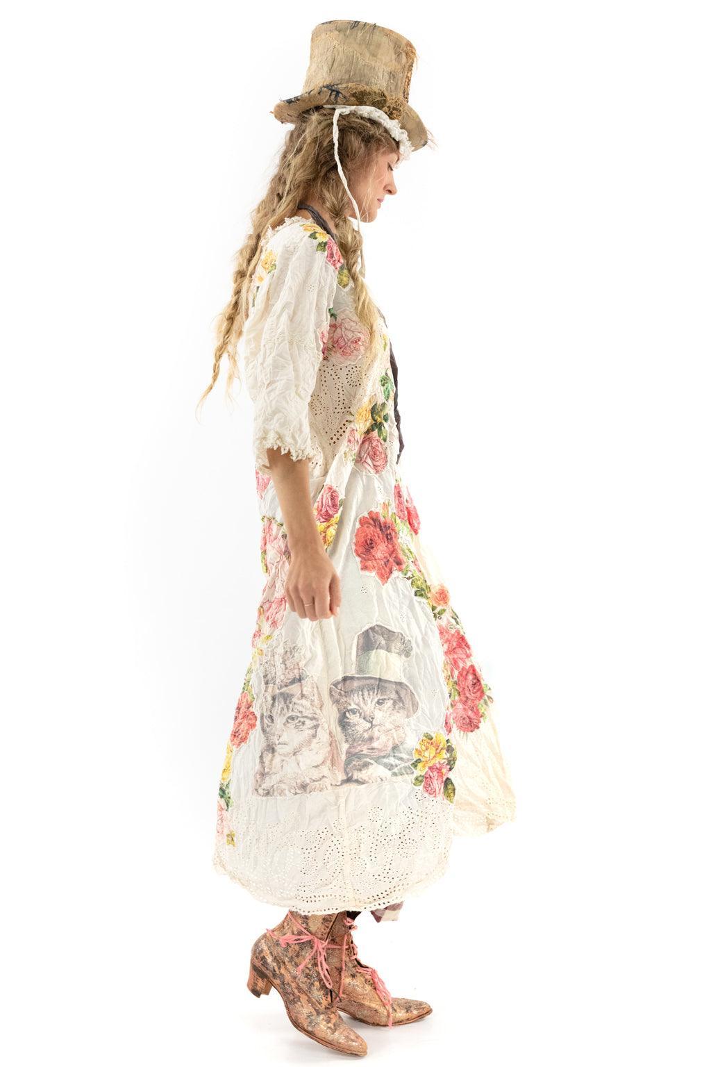 Eyelet Appliqué Coronado Dress - Image 3