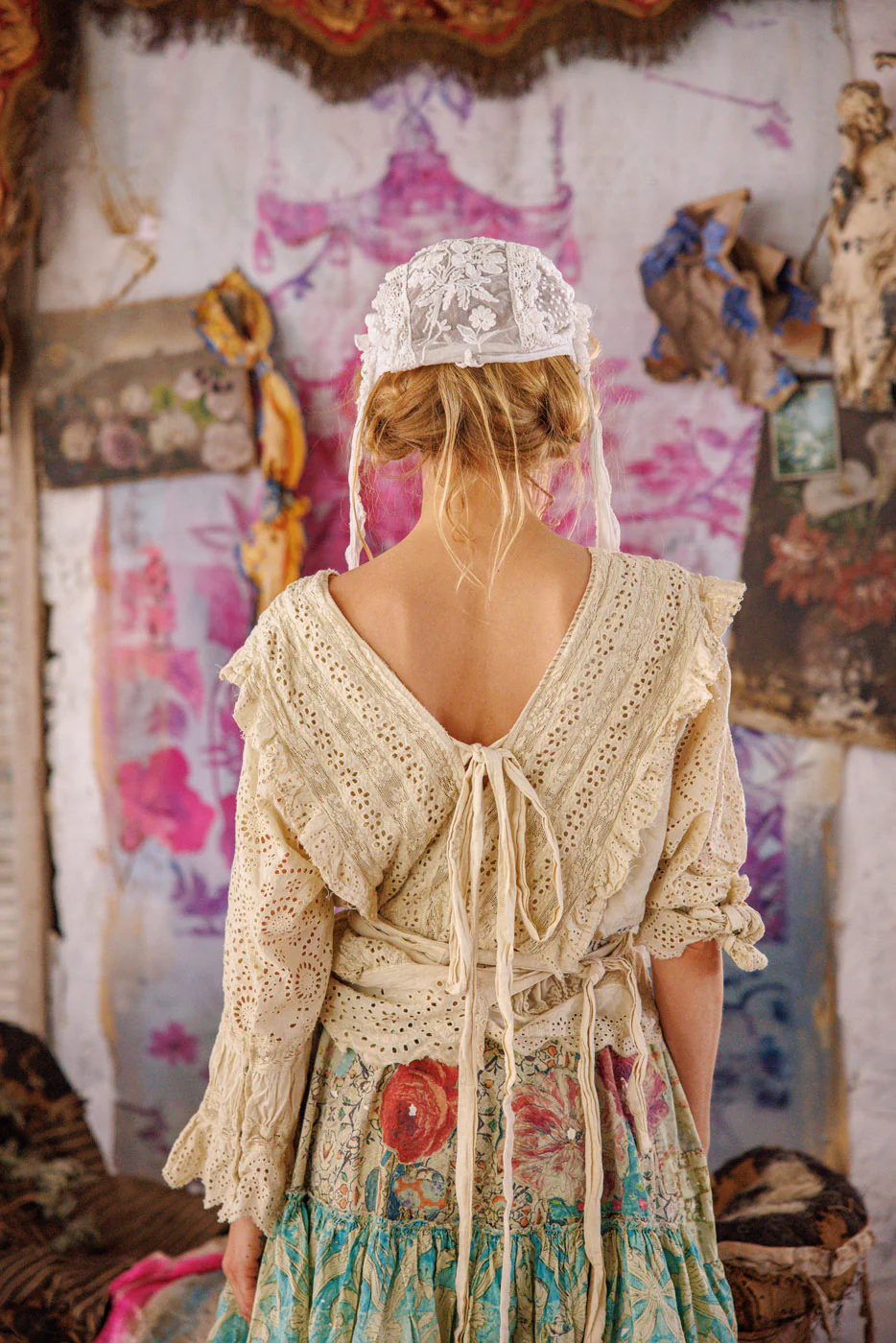 Eyelet Rosario Blouse - Image 6
