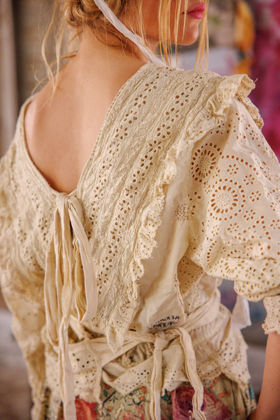 Eyelet Rosario Blouse - Image 8