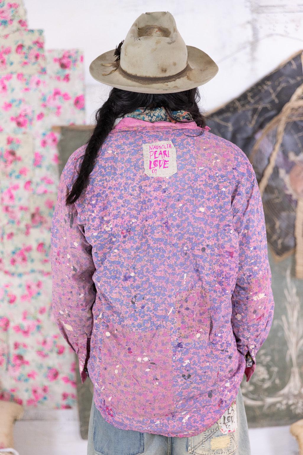 Floral Boyfriend Shirt - Image 4