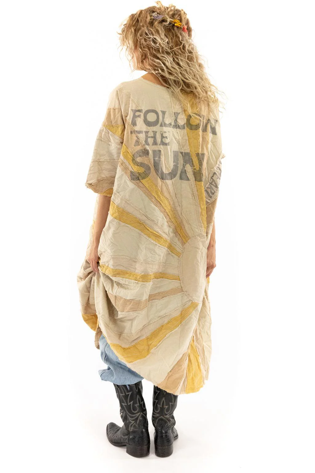 Follow The Sun Artist Smock Dress - Image 4