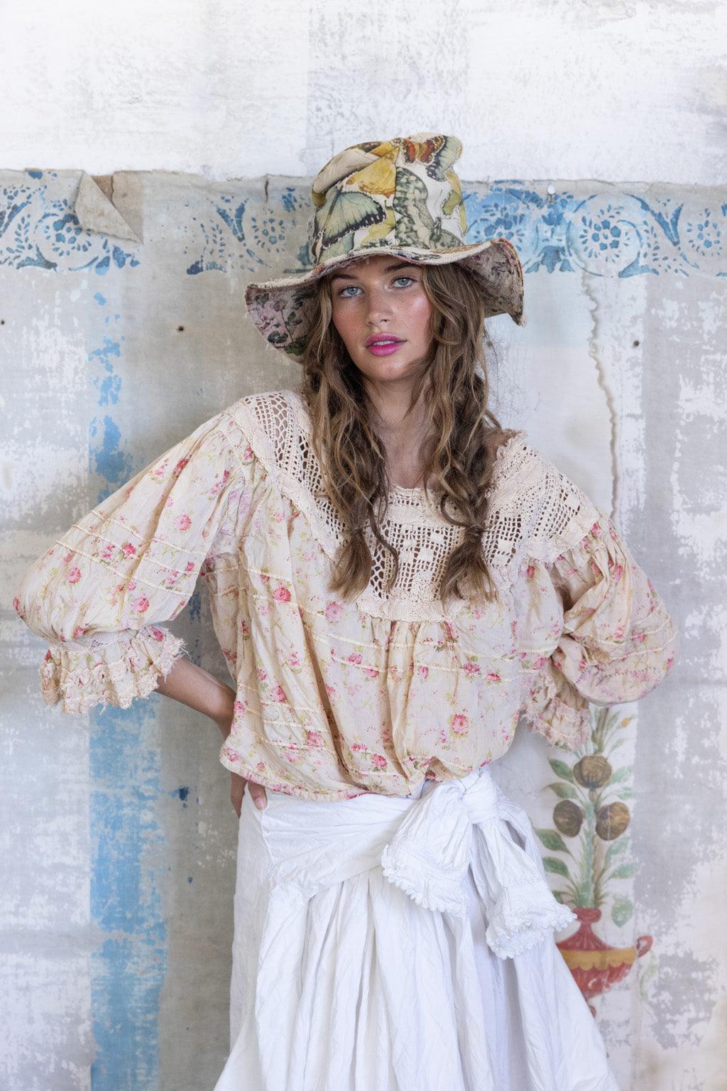 Crochet Yoke Keira Blouse - Image 8