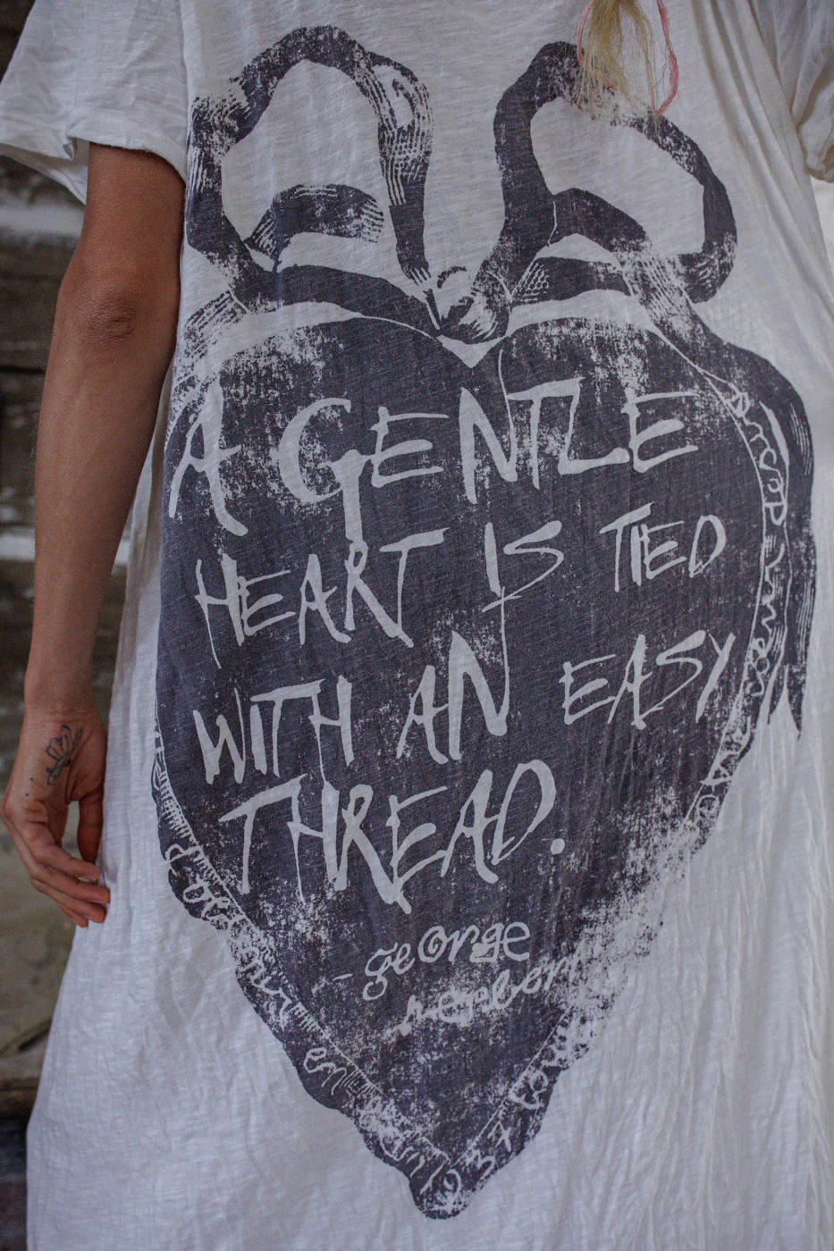 Let Love In Tee Dress - Image 6