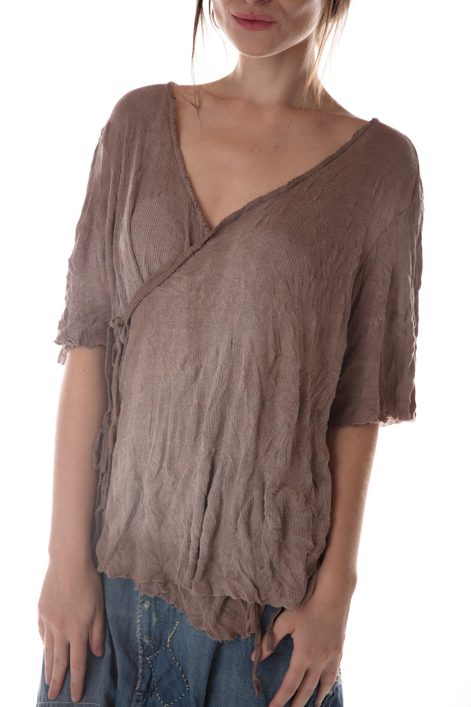 Origami Wrap Blouse - Image 6