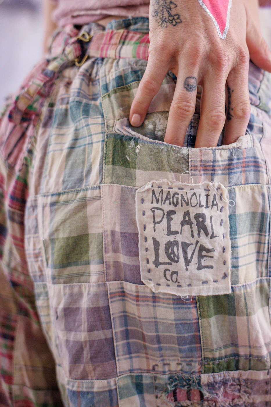 Patchwork Charmie Trousers - Image 6