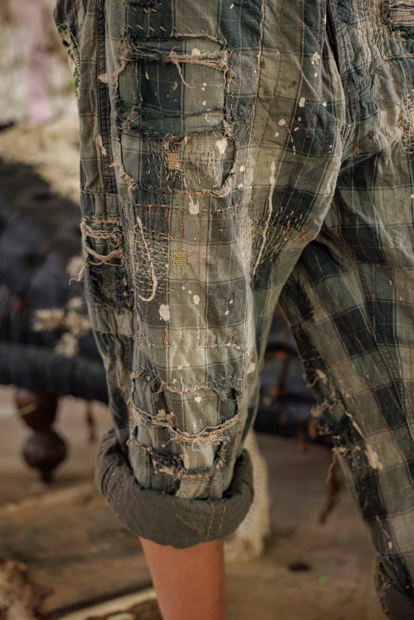 Patchwork Miner Pants - Image 4