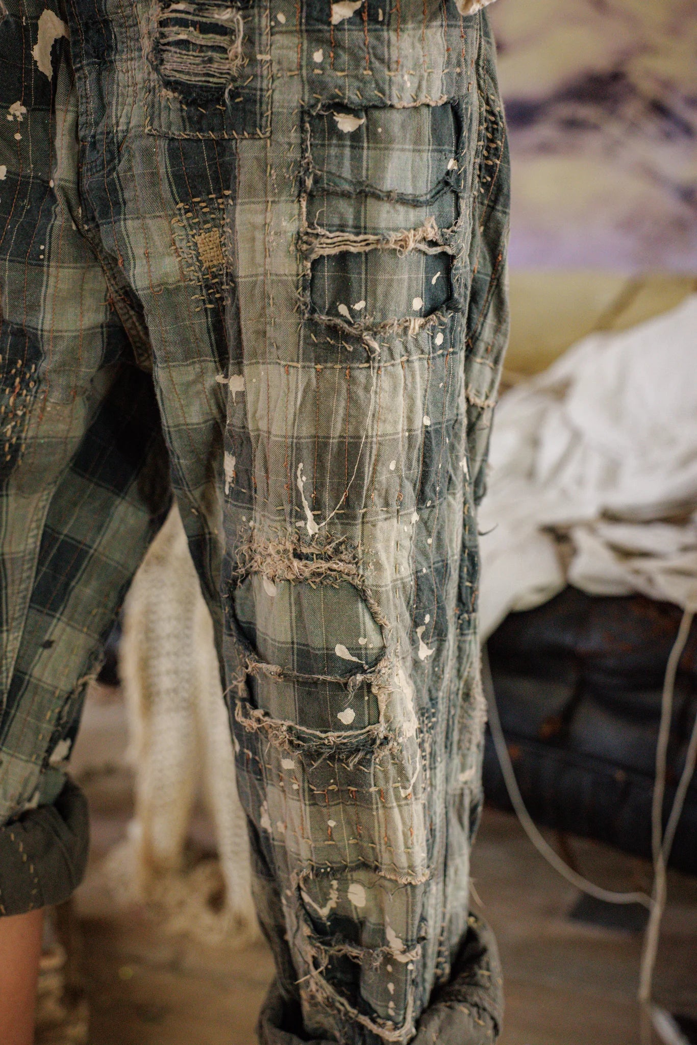 Patchwork Miner Pants - Image 5