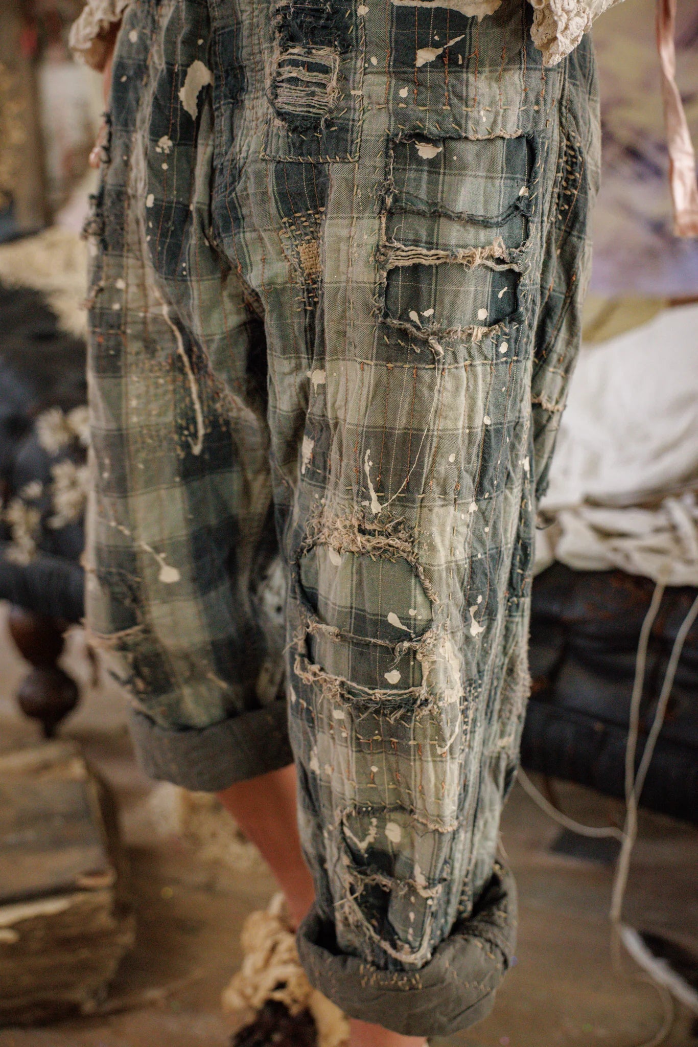 Patchwork Miner Pants - Image 6