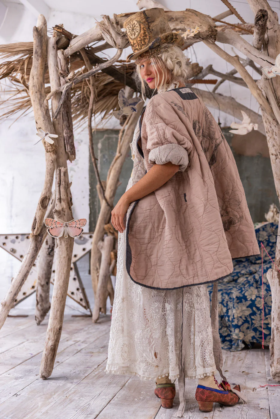 Quilted Aleda Coat - Image 8