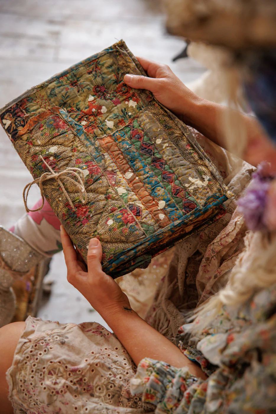 Quilted Patchwork Notebook - Image 3