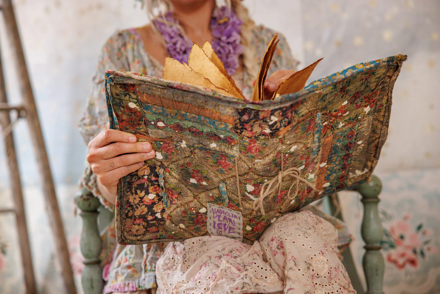 Quilted Patchwork Notebook - Image 5